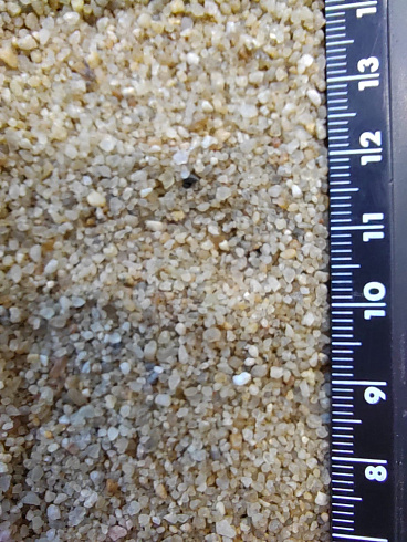 Кварцевый песок для пескоструйных работ фр. 0,8-1,6 мм.  купить в Московской области фото Камень Клуб