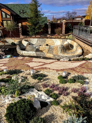 Kamenclub.ru: Песчаник брусчатка (Готика) art PSG-L-01  купить в Московской области    2300 руб/кв.м   фото КАМЕНЬ КЛУБ