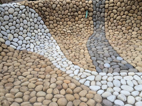 Kamenclub.ru: Песчаник ядра, фр. 100-300 мм  купить в Московской области песчаник бежевый серый рыжий речная галька 5 000 руб/т   фото КАМЕНЬ КЛУБ