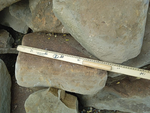 Kamenclub.ru: Песчаник для мощения дорожек, площадок, парковок ( фр 5-10 см)  купить в Московской области песчаник  серый желтый коричневый рыжий песчаник оголтованный окатанный 6500 руб/т   фото КАМЕНЬ КЛУБ