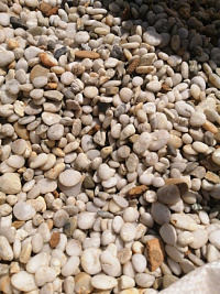 Галька Крымская Жемчужина фр. 10-20 мм.  купить в Московской области фото Камень Клуб