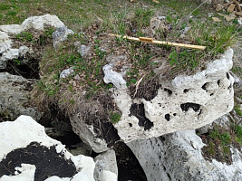 Kamenclub.ru: Выветренный известняк (степной) фр. 500-1500 мм.  купить в Московской области    10000 руб/т   фото КАМЕНЬ КЛУБ