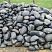 Kamenclub.ru: Темно-серый валунчик фр.100-300 мм.  купить в Московской области крупный природный камень серый, темно-серый, светло-серый речная галька большого размера окатанная 4500 руб/т   фото КАМЕНЬ КЛУБ