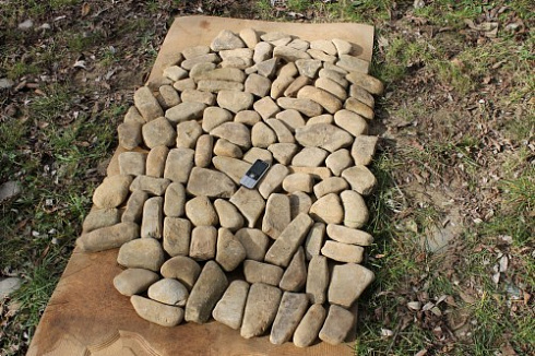 Kamenclub.ru: Песчаник брусчатка  купить в Московской области    5 500 руб/т   фото КАМЕНЬ КЛУБ