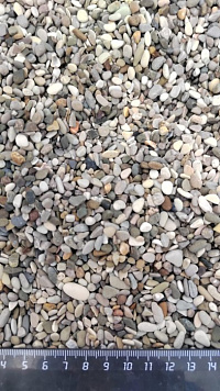 Галька черноморская фр. 3-5 мм.  купить в Московской области фото Камень Клуб