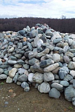 КАМЕНЬ ДЛЯ СУХОГО РУЧЬЯ в Московской области 