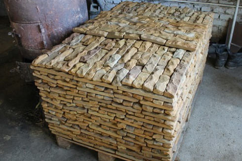 Kamenclub.ru: Песчаник (плитка) art PSG-5-02  купить в Московской области    2400 руб/кв.м   фото КАМЕНЬ КЛУБ