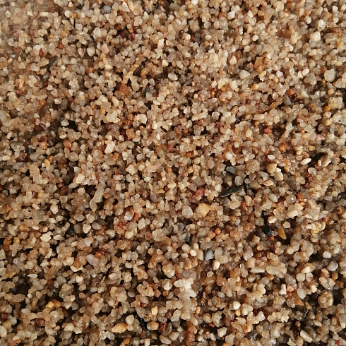 Кварцевый песок для пескоструйных работ фр. 0,8-1,6 мм.  купить в Московской области фото Камень Клуб