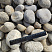 Kamenclub.ru: Галька речная окат (серо-белая) фр. 70-120 мм купить  в Московской области галька галечник бело-серая, серо-белая, серая, белая речная природная галька  8000 руб/т   фото КАМЕНЬ КЛУБ