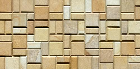 Kamenclub.ru: Песчаник (Римская кладка) art PSG-L-02  купить в Московской области    3750 руб/кв.м   фото КАМЕНЬ КЛУБ