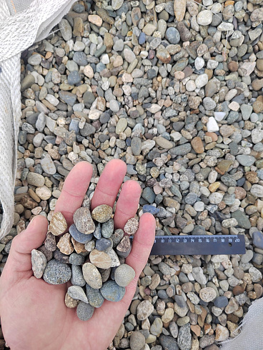Kamenclub.ru: Галька речная окат (серая) фр.10-20 мм купить  в Московской области галька речная серая, серый, темно-серый, светло-серый, коричневый ландшафтная декоративная речная окатанная округлая галька 5000 руб/т   фото КАМЕНЬ КЛУБ