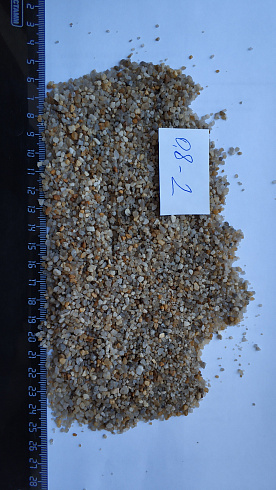 Кварцевый песок для площадок фр. 0,8 - 2 мм.  купить в Московской области фото Камень Клуб