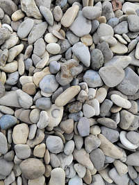 Галька каспийская фр. 10-20 мм.  купить в Московской области фото Камень Клуб