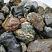 Kamenclub.ru: Ландшафтные валунчики фр.100-500 мм.  купить в Московской области крупный природный камень серый, темно-серый, светло-серый речной валун крупный 4800 руб/т   фото КАМЕНЬ КЛУБ