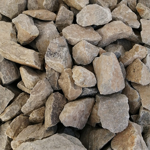фото Габбро-диабаз  (фр. 70-100 мм)  купить в Московской области в интернет-портале КАМЕНЬ КЛУБ