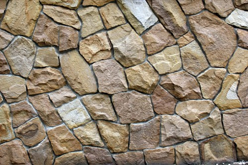 Kamenclub.ru: Песчаник колотый для облицовки (фр. 2-3 см)  купить в Московской области песчаник бежевый серый рыжий песчаник строительный 5000 руб/т   фото КАМЕНЬ КЛУБ