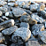 Kamenclub.ru: Щебень галтованный черный (мрамор) фр.20-40 мм.  купить в Московской области мрамор черный с белыми прожилками мрамор окатанный округлый 15000 руб/т   фото КАМЕНЬ КЛУБ