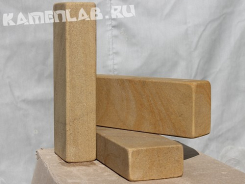 Kamenclub.ru: Бордюр садовый (песчаник) art PSG-B-01  купить в Московской области    500 руб за 1 мп   фото КАМЕНЬ КЛУБ